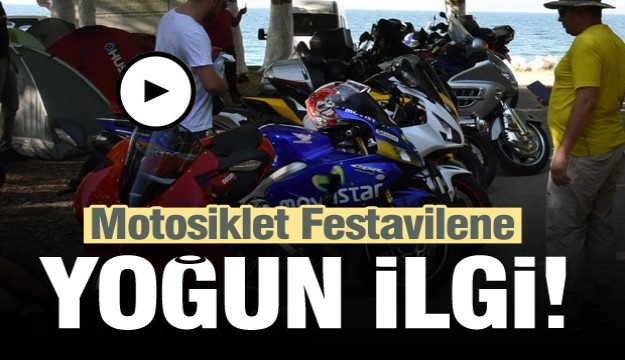 Isparta Eğirdir Motosiklet Festivali'ne yoğun ilgi  