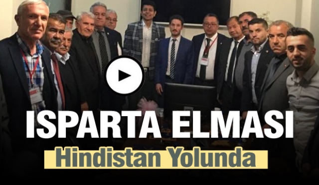 Isparta Elması Hindistan Yolunda...