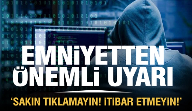 ISPARTA EMNİYETİNDEN SİBER DOLANDIRICILIK UYARISI