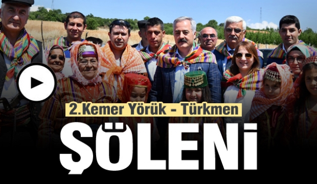 Isparta  Gelendost'ta 2.Kemer Yörük - Türkmen Şöleni