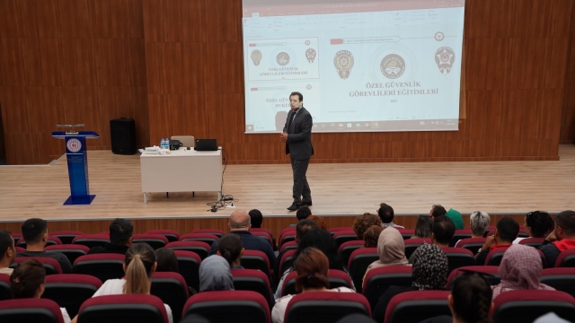  Isparta Gençlik ve Spor İl Müdürlüğü'nden Güvenlik Görevlilerine Önemli Eğitimler