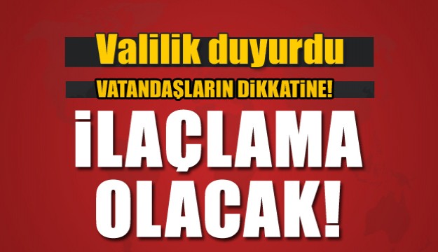 ISPARTA GENELİNDE DEMİRYOLU İSTASYONLARINDA İLAÇLAMA YAPILACAK