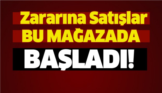 ISPARTA GİYİM MAĞAZASINDA ZARARINA SATIŞLAR!