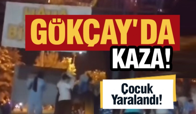 Isparta Gökçay Mesire Alanında Hava Bisikleti Kaza Anı: Çocuk Yaralı