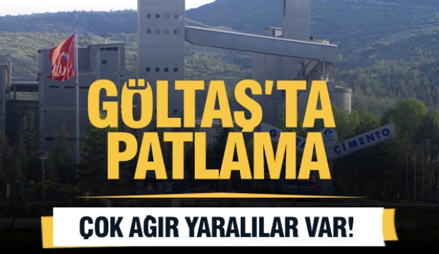 Isparta ​Göltaş Çimento Fabrikasında Patlama!