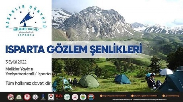 ISPARTA GÖZLEM ŞENLİKLERİ BAŞLIYOR 