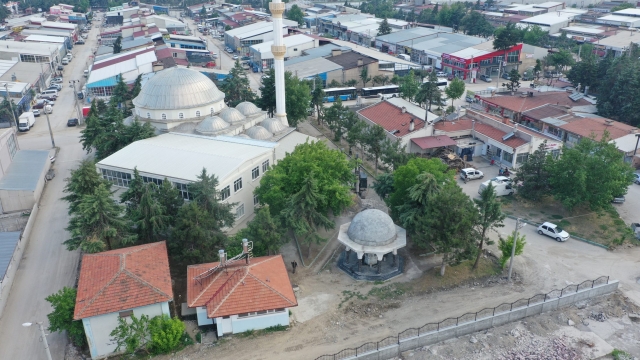 Isparta Gül Sanayi Camii çevresi estetik bir görünüme kavuşacak