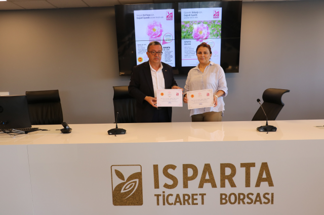 Isparta Gülyağı ve Isparta GülSuyu Coğrafi İşaret Kullanımı Artıyor