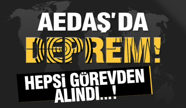 ISPARTA HABER: AEDAŞ'DA DEPREM!  HESPİ GÖREVDEN ALINDI!