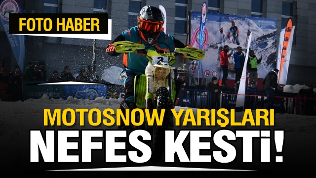 Isparta Haber: Davraz Motosnow Yarışları Nefes Kesti
