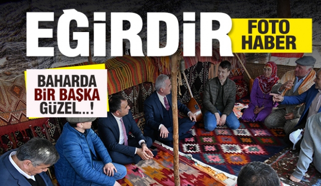 Isparta Haber: ​Eğirdir Baharda Bir Başka Güzel