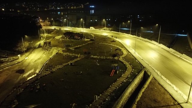 ISPARTA HABER: EĞİRDİR 'SIFIR ATIK PARKI' IŞIKLANDIRILDI 
