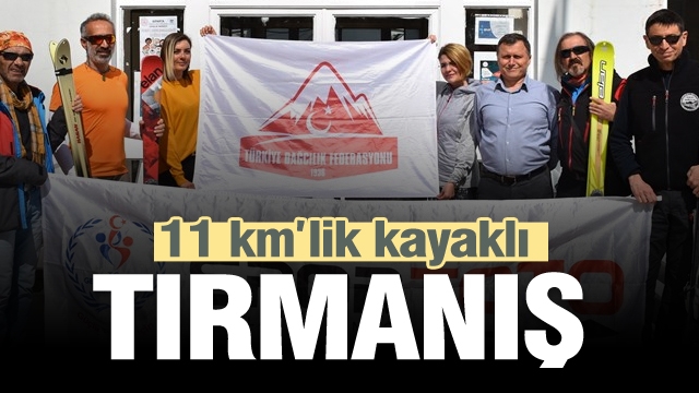 ISPARTA HABER: KAYAKLI 11 KM'LİK BÜYÜK ZİRVE TIRMANIŞI