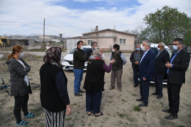Isparta Haber. Küme evlerde doğalgaz sevinci