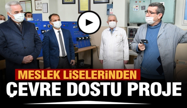 Isparta Haber: Meslek Lisesinden Çevre Dostu Proje