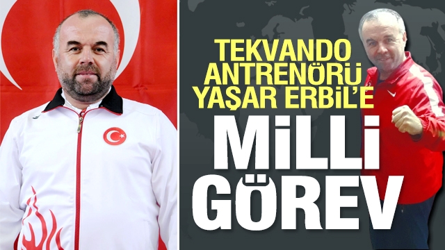 Isparta Haber: Tekvando Antrenörü Yaşar Erbil’e Milli Görev