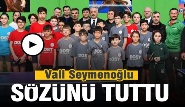 Isparta Haber: Vali Seymenoğlu Verdiği Sözü Tuttu