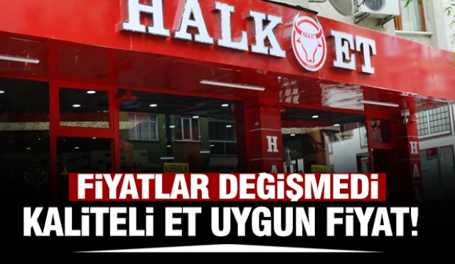 Isparta Halk Et  fiyatları değiştirmedi