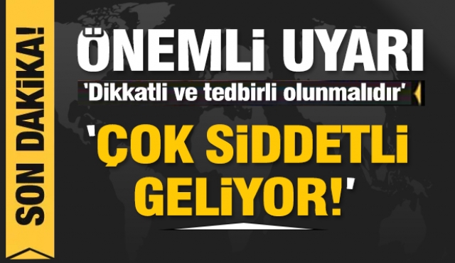 ISPARTA İÇİN ÇOK ÖNEMLİ METEOROLOJİK DUYURU