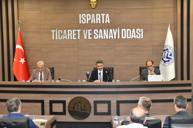 Isparta İl Ekonomi Toplantısı Düzenlendi