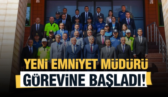 Isparta İl Emniyet Müdürü Görevine Başladı