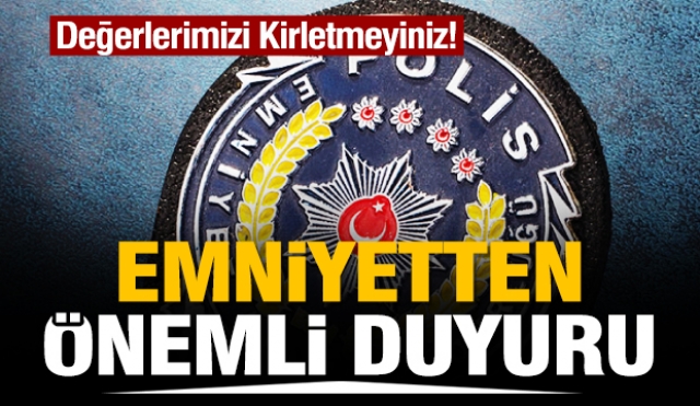 ISPARTA İL EMNİYET'TEN ÖNEMLİ DUYURU