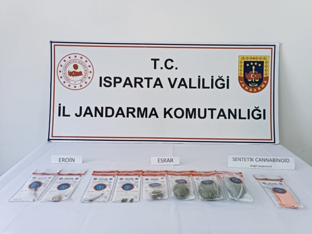 Isparta İl Jandarma Komutanlığı'ndan Uyuşturucu Operasyonuna İlişkin Açıklama