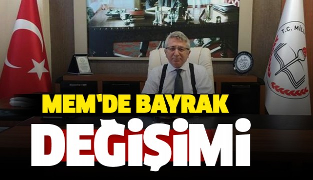 Isparta İl Milli Eğitim Müdürlüğü’nde  bayrak değişimi   