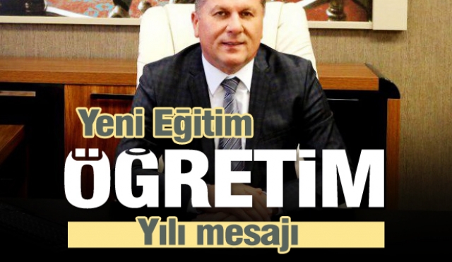  Isparta İl Milli Eğitim Müdürü Yeni Eğitim Öğretim Yılı Mesajı