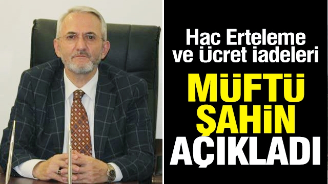 Isparta İl Müftülüğünün 2020 Yılı Hac Erteleme ve Ücret İadeleri İle İlgili Basın Açıklaması