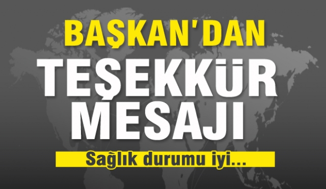 Isparta ilçe Belediye Başkanı'ndan teşekkür mesajı