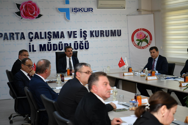 Isparta İstihdam ve Mesleki Eğitim Kurulu Toplantısı