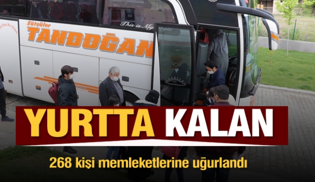  Isparta karantina süreci dolan 268 kişi memleketlerine uğurlandı
