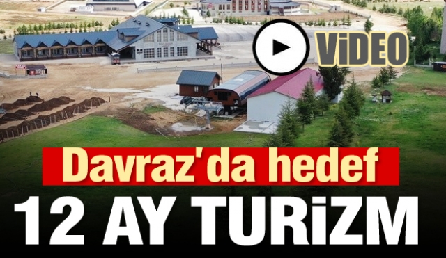 Isparta kayak merkezi Davraz'da hedef 12 ay turizm