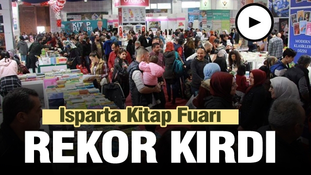 ISPARTA KİTAP FUARI REKOR KIRDI...2019