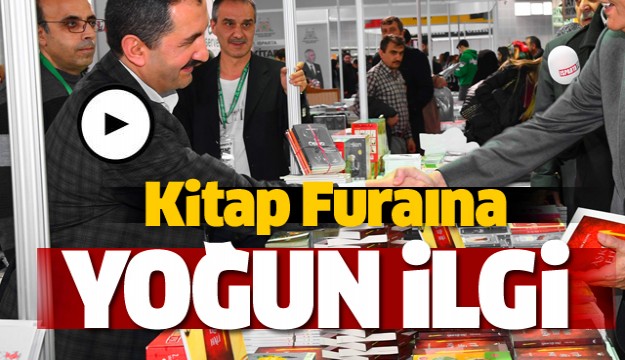 ISPARTA KİTAP FUARINA KİTAPSEVERLER AKIN ETTİ