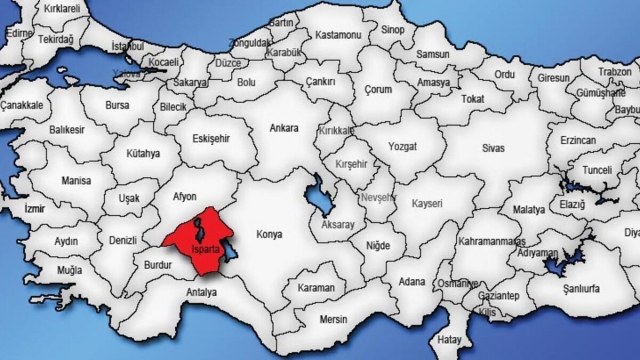 Isparta merkez iline bağlı tüm mahalleler 2021