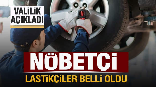 ISPARTA MERKEZİNDEKİ NÖBETÇİ OTO LASTİKÇİLER 