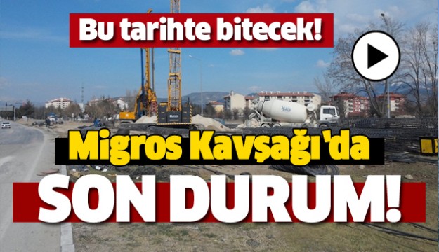 ISPARTA MİGROS KAVŞAĞI AÇILIYOR!