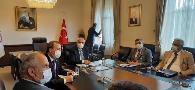 ISPARTA MİLLETVEKİLLERİMİZE TBMM'de TEŞEKKÜR ZİYARETİ