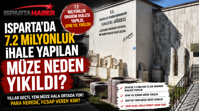Isparta M&uuml;zesi Tartışması Yeniden G&uuml;ndemde