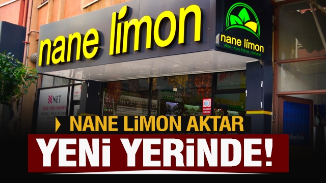 ISPARTA NANE LİMON AKTAR YENİ YERİNDE