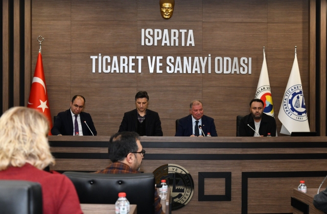 ISPARTA&rsquo;NIN YOL HARİTASI ITSO&rsquo;DA ELE ALINDI

