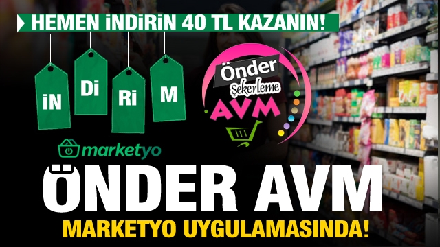 Isparta Önder Şekerleme AVM  Marketyo uygulamasında! Hemen indirin kazanmaya başlayın!