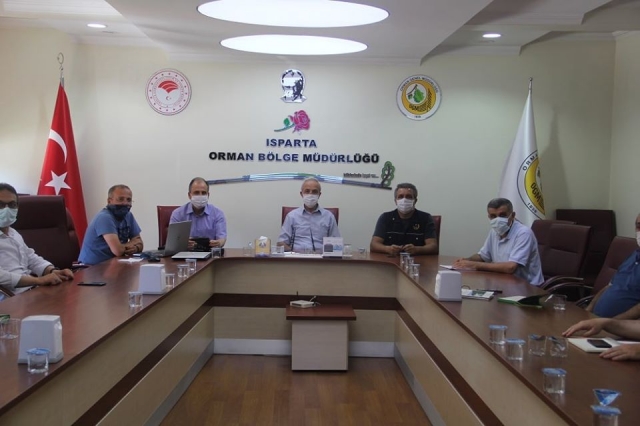 Isparta Orman Bölge Müdürlüğünde Amenajman Planları Ön Protokol Toplantıları Tamamlandı