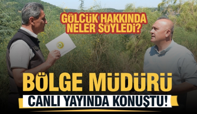 Isparta Orman Bölge Müdürü Gölcük Tabiat Parkı Hakkında Konuştu
