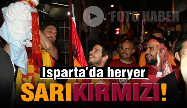 Isparta, sarı-kırmızıya büründü 
