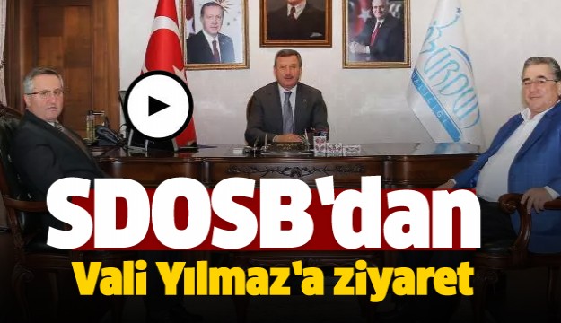 Isparta SDOSB’dan Vali Yılmaz’a ziyaret