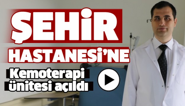 ISPARTA ŞEHİR HASTANESİ KEMOTERAPİ ÜNİTESİNİ AÇTI…