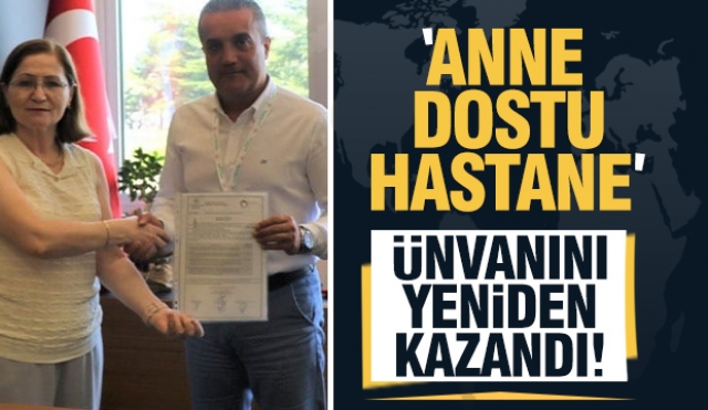 Isparta Şehir Hastanesi Yeniden 'Anne Dostu Hastane' Ünvanını Aldı!
